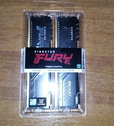 Пам'ять ПК DDR4 16GB KIT (8GBx2) 3200 FURY Beast Kingston (teh0014331)