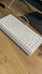 Клавиатура проводная A4Tech FK11 Fstyler Compact Size USB Grey (4711421953313) фото от покупателей 9