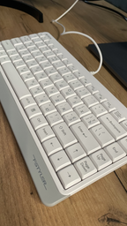 Клавиатура проводная A4Tech FK11 Fstyler Compact Size USB Grey (4711421953313) фото от покупателей 6