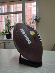 Мяч для американского футбола Wilson NFL LICENSED BALL SS20 размер 9 композитная кожа (WTF1748XBWS) фото от покупателей 1