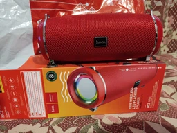 Акустика HOCO HC2 Xpress sports BT speaker LED, IPX5, BT, TWS, AUX, FM, TF, USB, Camouflage-Green фото від покупців 4