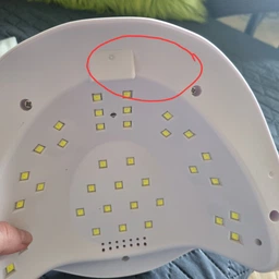 Лампа для маникюра Sun X UV/LED 54W Белая фото от покупателей 16