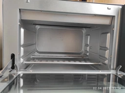 Духовка электрическая настольная SILVER CREST SGB A1 Mini 14 л домашняя печь для кухни гриль на 1,2 кВт для выпечки пиццы и мяса размеры 40x25.2x34.3см