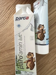 Дитяча зубна паста Paro Swiss amin kids на основі амінофториду 500 ppm 75 мл (7610458026670)