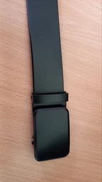 Ремень мужской из натуральной кожи Vintage leather-20312 115 см Черный