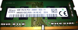 Оперативная память SK hynix SODIMM DDR4 16Gb 2Rx8 2666Mhz PC4-2666V-SE1-11 HMA82GS6CJR8N-PB