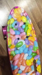 Скейт Пенні борд Penny board Profi з малюнком для дітей і підлітків Рожевий RLMS 0749-7 фото від покупців 1