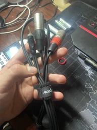 Готовий виріб Roxtone RAYC190L1, Mini-Jack - XLR, 2х1х0.14, 1 м