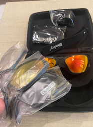 Защитные военные тактические очки с поляризацией Daisy С9 + 4 комплекта линз фото от покупателей 2