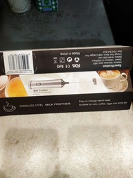 Піновзбивальник для молока електричний Schwarz&Mayer Milk Frother потужний капучінатор піновзбивальник з нержавіючої сталі 2 швидкості + 3 вибіркові трафарети в КОМПЛЕКТІ фото від покупців 10