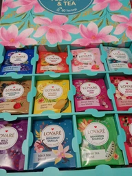 Подарочная коллекция чая Lovare Flowers & Tea 12 видов по 5шт фото от покупателей 14