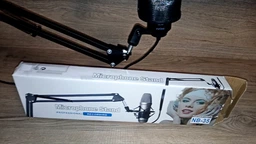 Штатив для мікрофона 108 см з XLR кабелем / Тримач / Стійка Пантограф фото від покупців 3