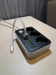 Сетевой фильтр-удлинитель ColorWay 3 розетки/6 USB Black (CW-CHE36B) фото от покупателей 3