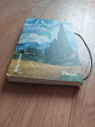 Скетчбук Manuscript V. Gogh 1889 Plus&nbsp;A5 Чистые 160 страниц с открытым переплетом (M - VG1889+) фото от покупателей 2