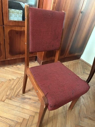 Чохол на стул KARNA LUME ART PREMIUM Молоко 0058 фото від покупців 5