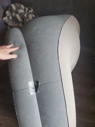Кресло надувное Bestway Inflate-A-Chair 122x94x81 см с пуфиком 54x54x26 Orange (75053_orange) фото от покупателей 5