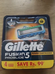 Сменные картриджи для бритья (лезвия кассеты) мужские Gillette Fusion 5 Proglide Power 4 шт фото от покупателей 4