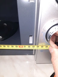 ARDESTO Мікрохвильова піч, 20л, мех.управл., 800Вт, відкр.ручкою, сріблястий фото від покупців 1