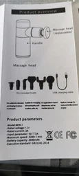 Перкусійний масажер для тіла та м'язів, ручний пістолет GYRO Muscle Mini S Gun Massager Black (GYRO-MiniS) фото від покупців 11