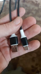 USB кабель Borofone BX84, Type-C, 1.0 м., Чорний - 327279 фото від покупців 2