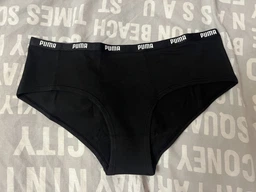 Набор трусиков шортов женских хлопковых Puma Women Mini Short 2P Pack 90785323 XL 2 шт Dusk Blue (8720245666367) фото от покупателей 2