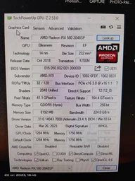 Відеокарта AMD Radeon RX580 (2048SP) 8GB GDDR5 (256Bit) (DVI, HDMI, DisplayPort) фото от покупателей 2