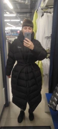 Пуховик зимний длинный женский Puma Long Down Coat 84935867 L Бежевый (4064537656068) фото от покупателей 1