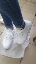 Женские кеды низкие Puma Carina 2.0 385849-05 38 (5UK) Черные (4065449652650) фото от покупателей 15