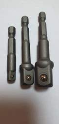 Набор переходников под шуруповерт 1/4" 3 ед. TOPTUL (1/4", 3/8", 1/2") GAAR0301