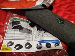 Ортопедические подушки EKKOSEAT для сидения на рабочее стуло. Черная. ST-1G-101.forback43 фото от покупателей 9