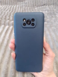 Чехол Fiji Soft для Poco X3 Pro силикон бампер красный