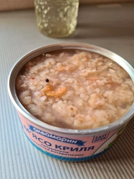 Мясо криля Аквамарин натуральное ключ 185 г (4820183773487) фото от покупателей 2