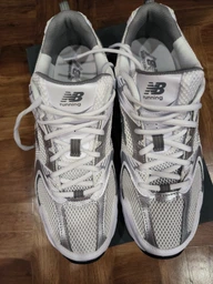 Мужские кроссовки New Balance 530 MR530AAM 40.5 (7.5US) Бежевые (197375920788) фото от покупателей 19
