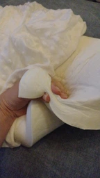 Ортопедична подушка Memory Pillow Анатомічна подушка для сну гіпоалергенна з ефектом пам'яті Біла