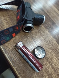 Ліхтар налобний акумуляторний Headlight 5808-T6 microUSB 1x18650 zoom (t6304) фото від покупців 2