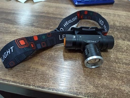 Ліхтар налобний акумуляторний Headlight 5808-T6 microUSB 1x18650 zoom (t6304) фото від покупців 1