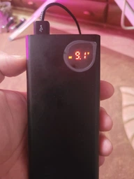 УМБ Павербанк 20000 mAh 22.5W Baseus Adaman с быстрой зарядкой Power Bank портативное зарядное устройство повербанк 2USB/1Type-C Черный фото от покупателей 3