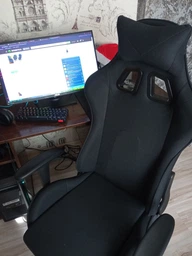 Геймерське крісло GT Racer X-2316 Black фото від покупців 5