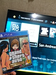 Игра GTA Trilogy для PS4 (Blu-ray диск) фото от покупателей 1