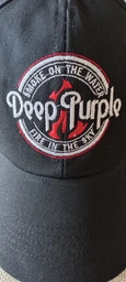 Бейсболка Talisman DEEP PURPLE Logo Черный (RB162)