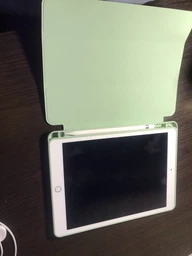 Силиконовый чехол обложка + Pencil Holder BBM1 для iPad 10.2" 2019/2020/2021 Светло-зеленый фото от покупателей 7