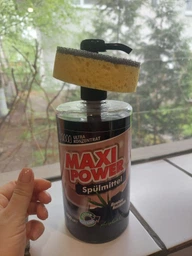 Средство для мытья посуды Maxi Power Черный уголь 1 л (4823098411796) фото от покупателей 5
