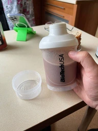 Шейкер BioTeсh Wave+Nano Shaker 300 мл + 1 контейнер Салатовый