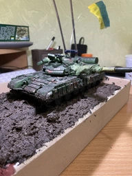 Збірна модель SKIF Танк Т-64БВ, 1:35 (МК205) фото від покупців 3