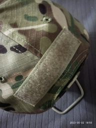 Тактична військова бейсболка BexShop кепка з липучкою під шеврон бейсболка камуфляжна Мультикам фото від покупців 1