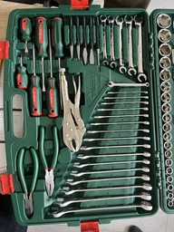 Набір інструментів Hans Tools 1/2" і 1/4" 158 предметів (TK - 158v)