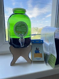 Набір для виготовлення Комбучі максимальний KomBUCHA BOX PRO фото від покупців 7