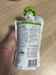 10шт, Дитяче пюре Mama knows Органічне Яблуко та Банан 90 г (4820016254558) фото від покупців 2