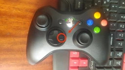 Дротовий геймпад джойстик контролер PC360 для комп'ютера в стилі Xbox 360 у чорному кольорі AdlerGame (8223-80) фото від покупців 13