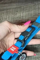 Ошейник для собак водостойкий WAUDOG Waterproof c QR-паспортом пластиковая пряжка-фастекс Ш 20 мм Дл 28-40 см Розовый (27457Collar) фото от покупателей 5